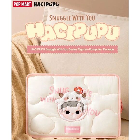 Authentic HACIPUPU Snuggle With You Series Figures-Computer/Laptop Bag - Picture 1 of 5